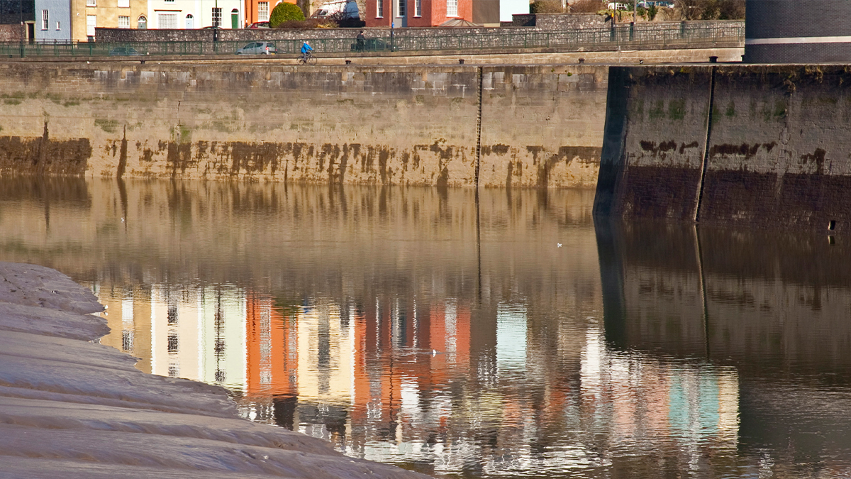 River reflection