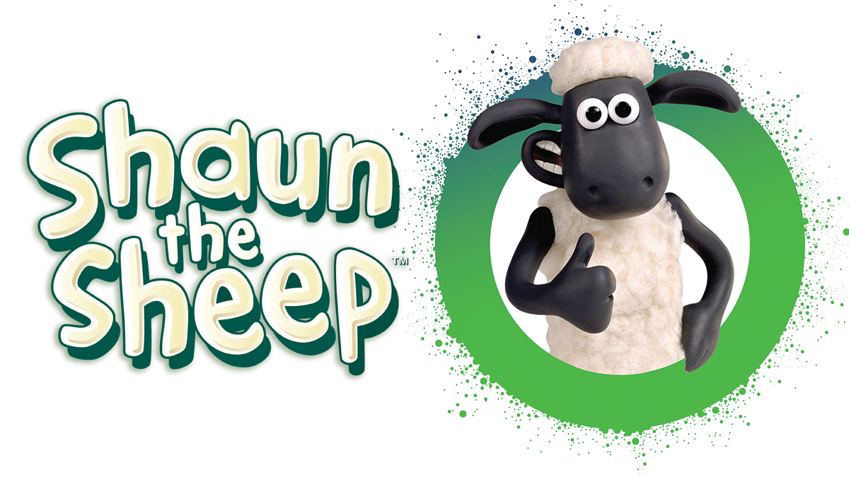 Shaun the Sheep logo and Bristol flare